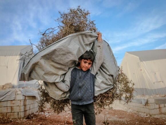 Child labour:  The children of the Future are working on the street