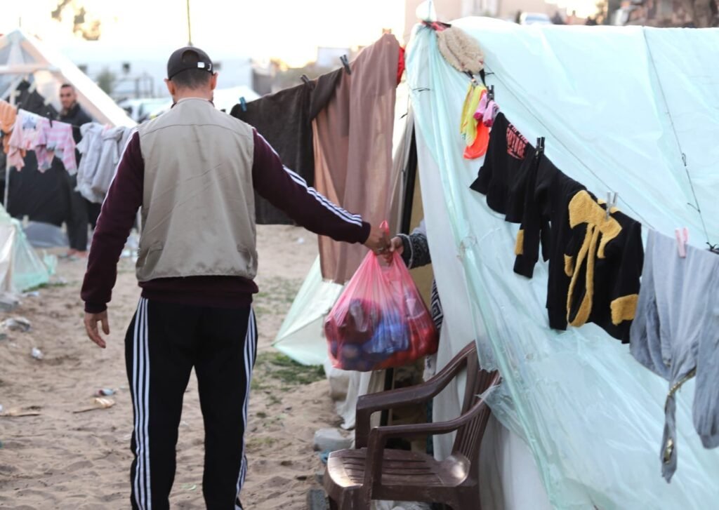 Relief projects in the Gaza Strip