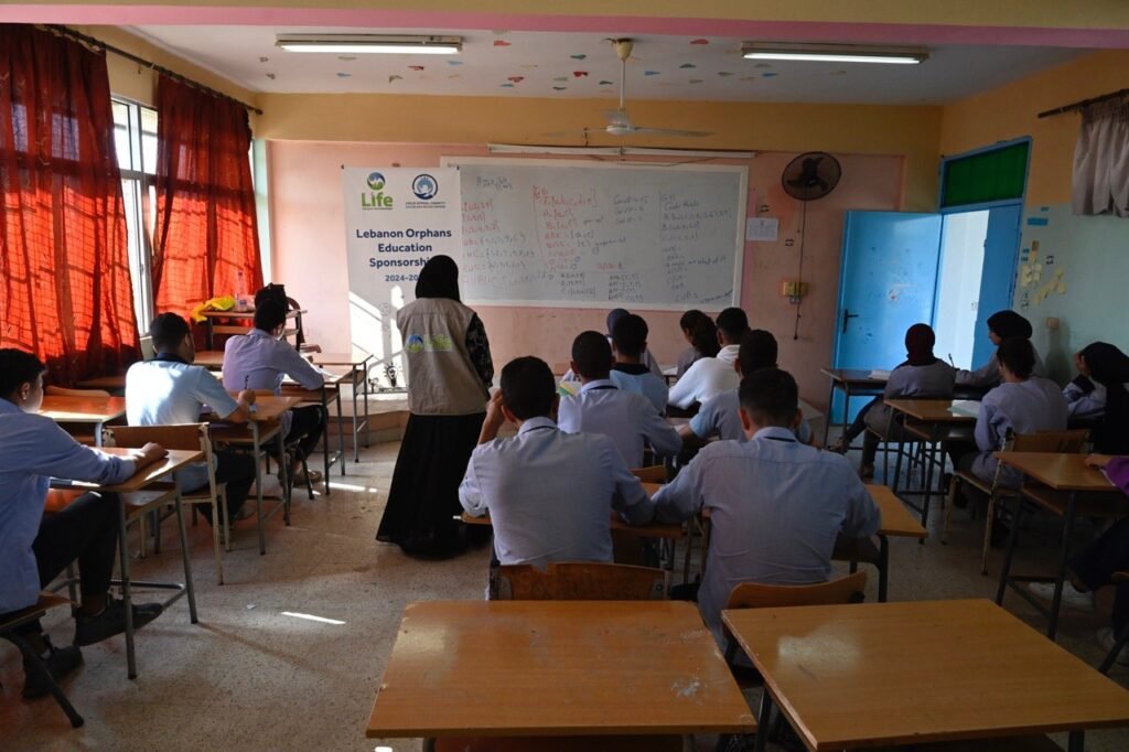 School returning project 2023-2024 in Lebanon